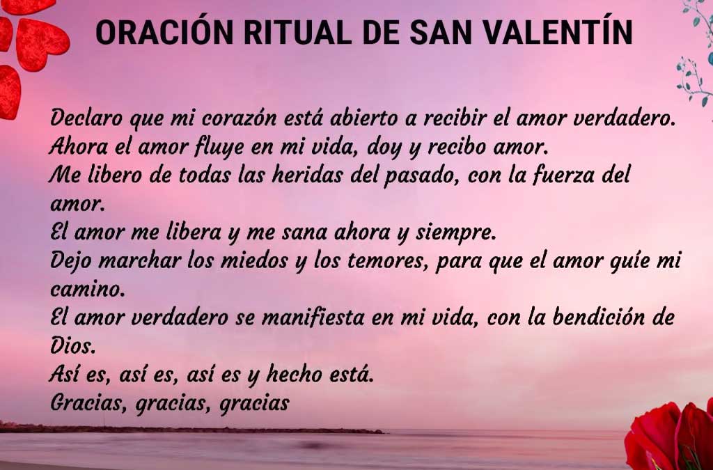 oración del ritual para el amor con feng shui