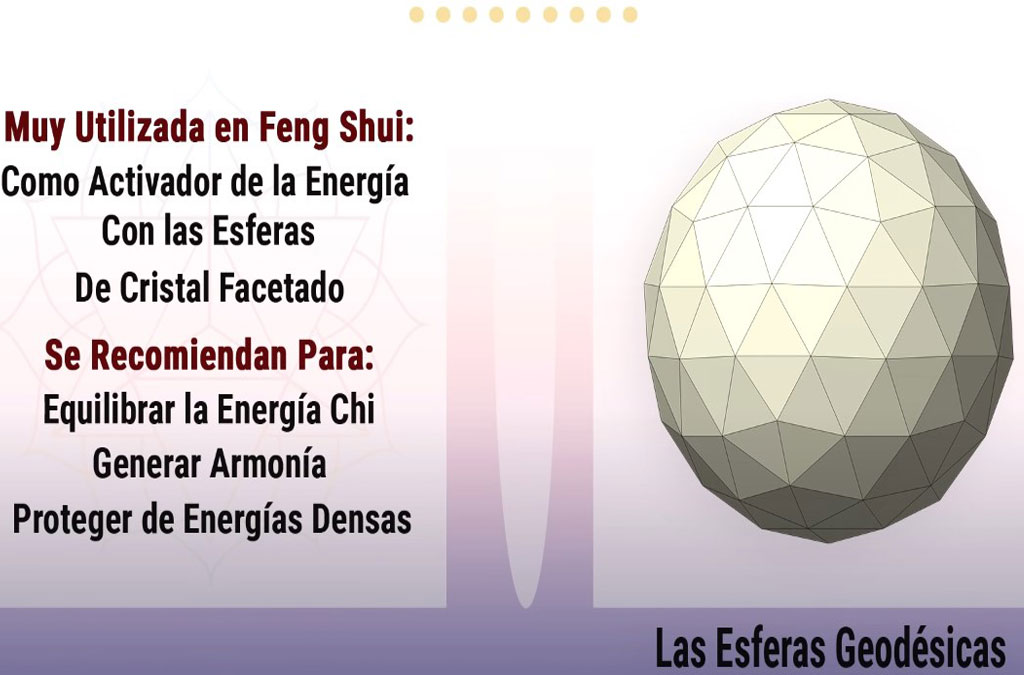 esfera geodésica geometría feng shui