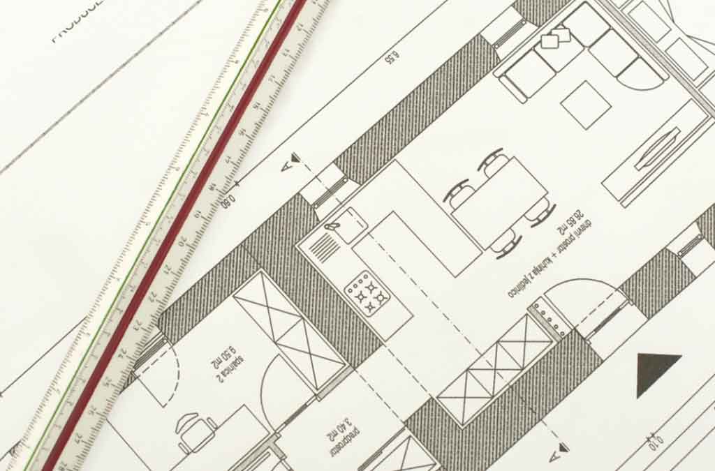 zonas del mapa bagua del feng shui en plano de casa