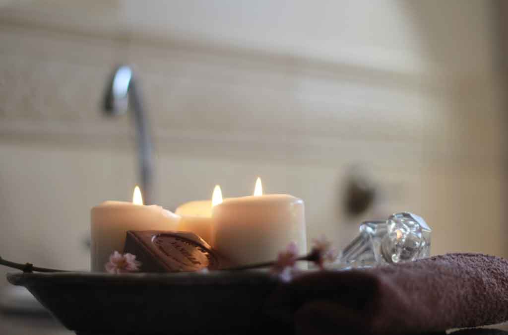 beneficios velas de soja en baños