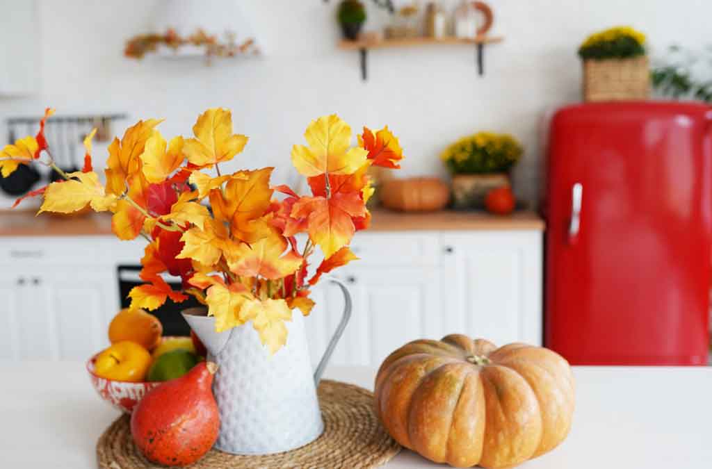 cocina decorada de estación